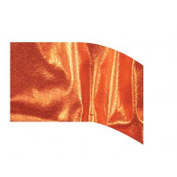 Metallic Lame' Flag ORANGE